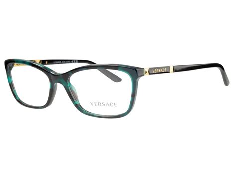 Versace™ VE3186 5076 54 Havana Eyeglasses